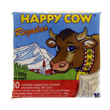 Happy Cow Regular Cheese 200G